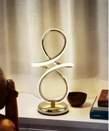 New Collection Modern LED Table Lamp  Functional Gold Color