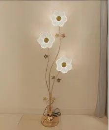 Crystal Stars Iron Modern LED Floor Lamp Stylish And Functiona