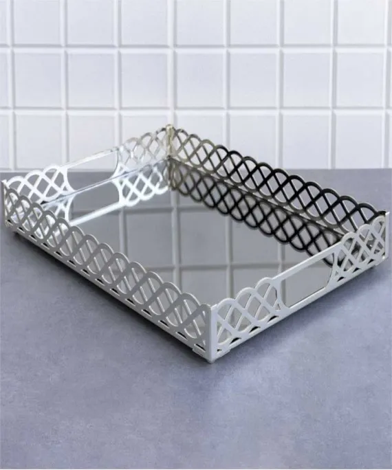 knitting pattern large laser 40x31x6 Tray Cm
