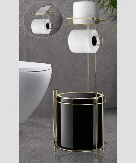 Modern Design Black Gold Tissue Papper Roll 