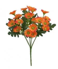 Artificial 26 cm Daisies Room Orange