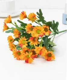 Artificial 26 cm Daisies Room Orange