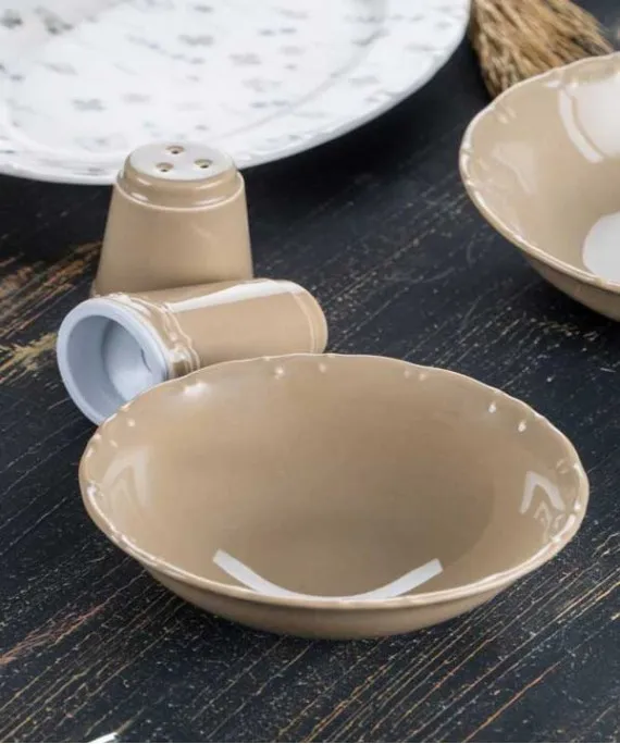 Flora 23 Piece Porcelain Dinnerware Set for 6 Persons