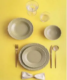 Jasmine 24 Pieces Dinnerware Set for 6 Persons