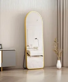 70*170 Cm Oval Shape Mirrior For The Living Room And Bedroom