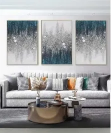 60*90 Cm Crystall Porsalein Painting Decorative For Living Room  And 3D Effect