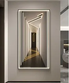 3D Effect Modern Italian Style With Lighting