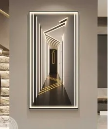 3D Effect Modern Italian Style With Lighting