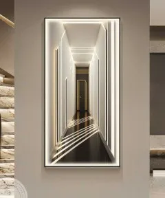 3D Effect Modern Italian Style New Collection With Lighting