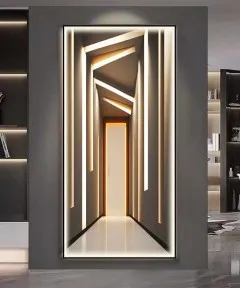 New Collection Modern Paintint Crystall Multi Color