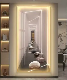 3D Effect Gray Stones And Distinctive Lighting