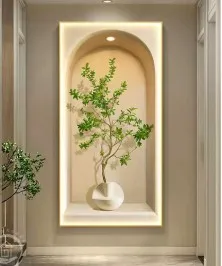 Tree Sign With Luxury Lighting And Aliminium Frame