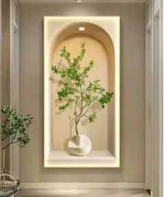 Tree Sign With Luxury Lighting And Aliminium Frame